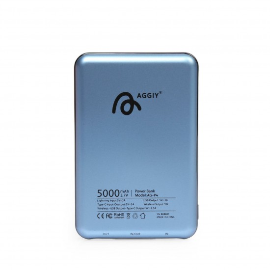 AGGIY AG-P4 Magsafe 5000 mAh Powerbank  Battery Pack