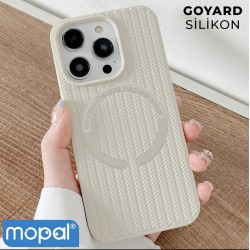 MOPAL - iPhone 11 GOYARD Калъф БЯЛ