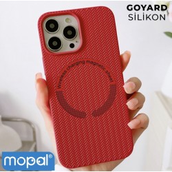 MOPAL - iPhone 11 GOYARD Калъф ЧЕРВЕН