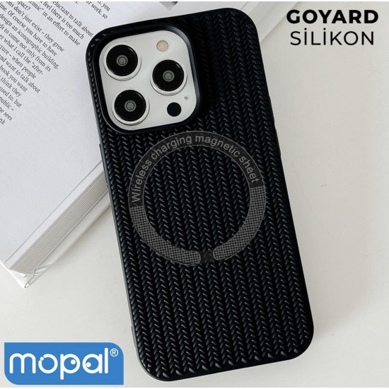 MOPAL - iPhone 11 GOYARD Калъф ЧЕРЕН