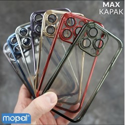 MOPAL - iPhone 14 - MAX Калъф ЗЕЛЕН - защита за камера