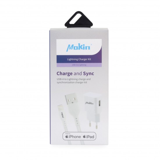 MOKİN 2.4 FAST LİGHTNİNG 10W QC3.0 ЗАРЯДНО (iphone)