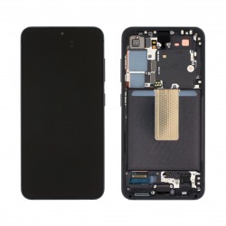 Samsung S23 LCD Дисплей - S911 ORG BLACK с рамка