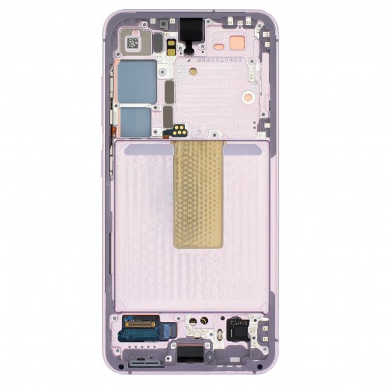 Samsung S23 LCD Дисплей - S911 ORG LAVANDER с рамка