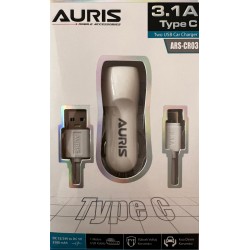 Зарядно за кола Auris 3.1A Type-C ARS-CR03