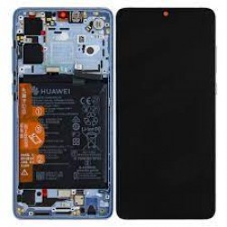 Huawei P30 LCD Дисплей - ORG с рамка и батерия CRYSTAL 