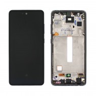 Samsung A52s LCD Дисплей - A528 ORG с рамка BLACK