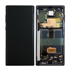 Samsung Note 10 LCD Дисплей - N970 ORG Черен с рамка