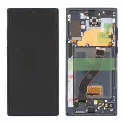 Samsung Note 10 PLUS LCD Дисплей - N975 ORG Черен с рамка