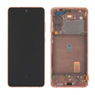 Samsung S20 Fe 4G LCD Дисплей - G780 ORG ORANGE с Рамка