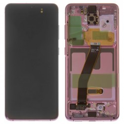 Samsung S20 LCD Дисплей - G980 ORG PİNK