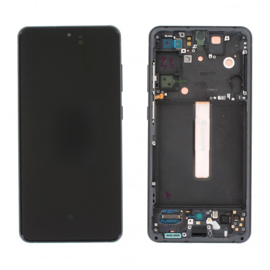 Samsung S21 Fe 5G LCD Дисплей - G990 ORG BLACK с Рамка