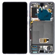 Samsung S21 LCD Дисплей - G991 ORG SİLVER